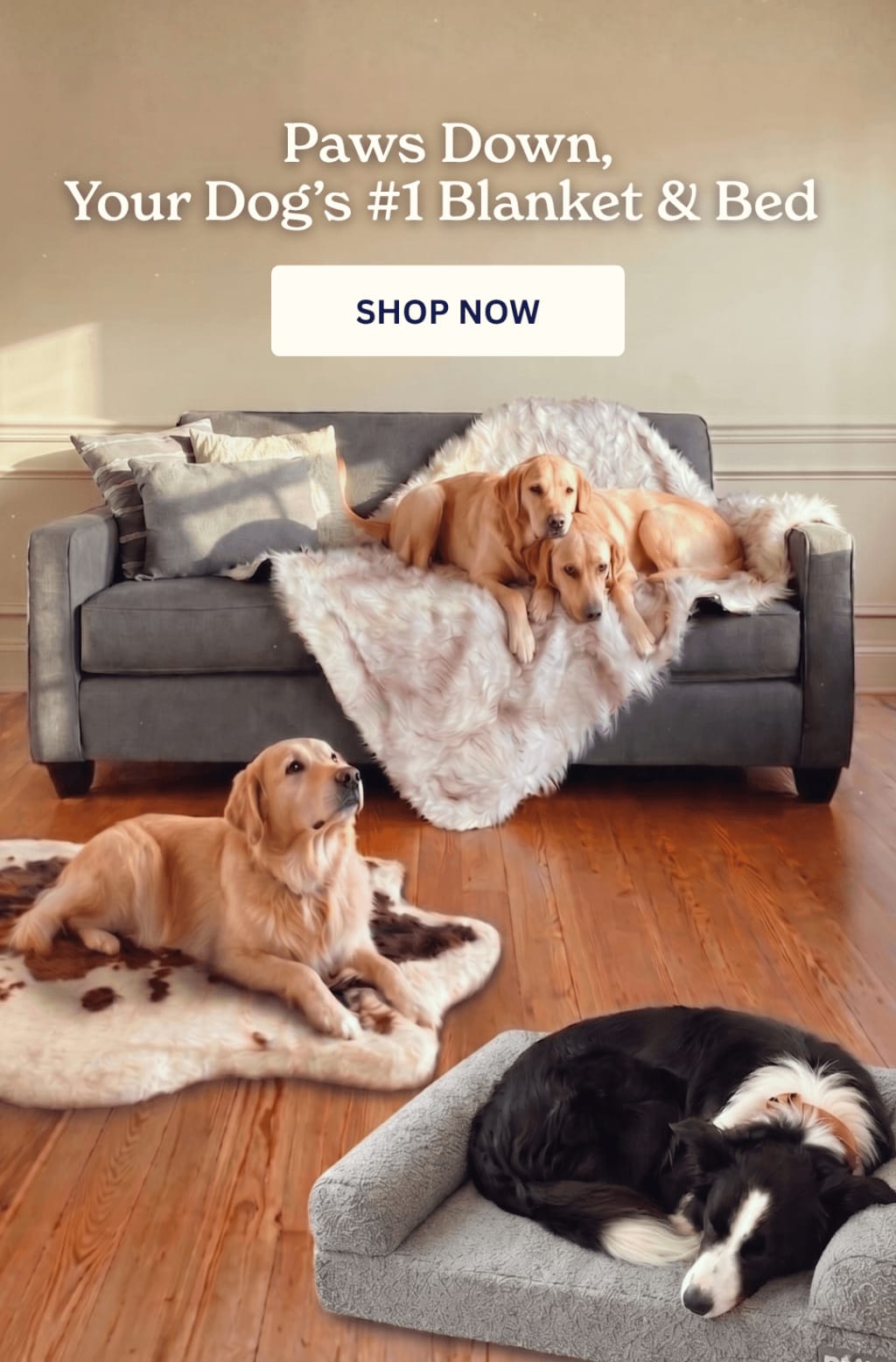 Waterproof Throw Dog Blanket